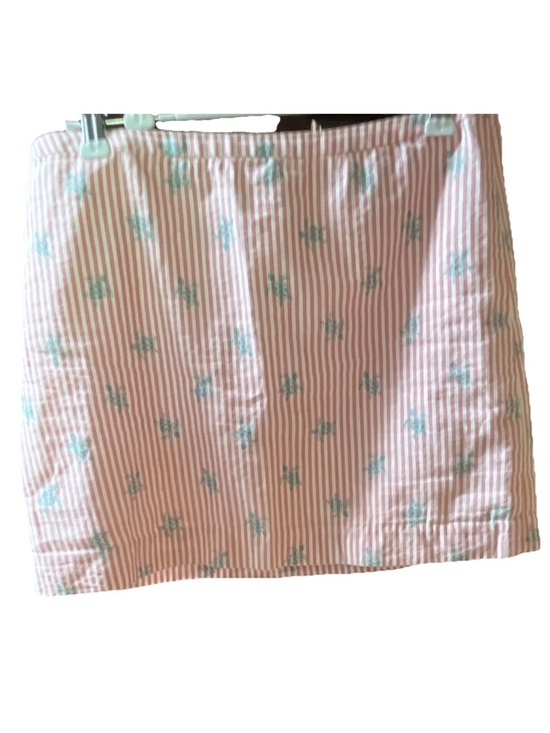Vineyard Vines Dresses & Skirts - Vineyard Vines Women’s Size 0 Seersucker Mini Skirt Striped Pink White Nautical